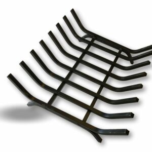 Alternative view of Porte bûches en acier forgé