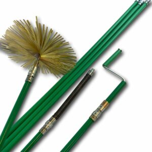 Alternative view of Kit de ramonage rotatif acier